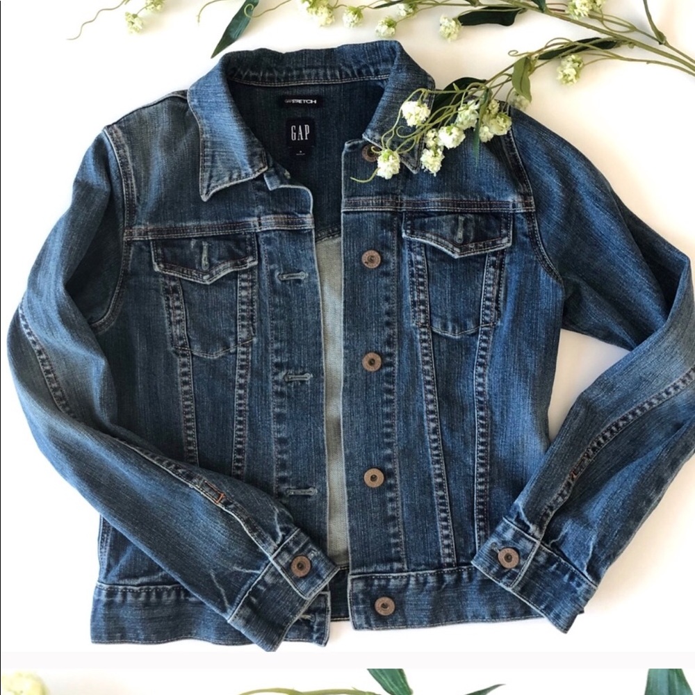 Gap stretch denim jacket
